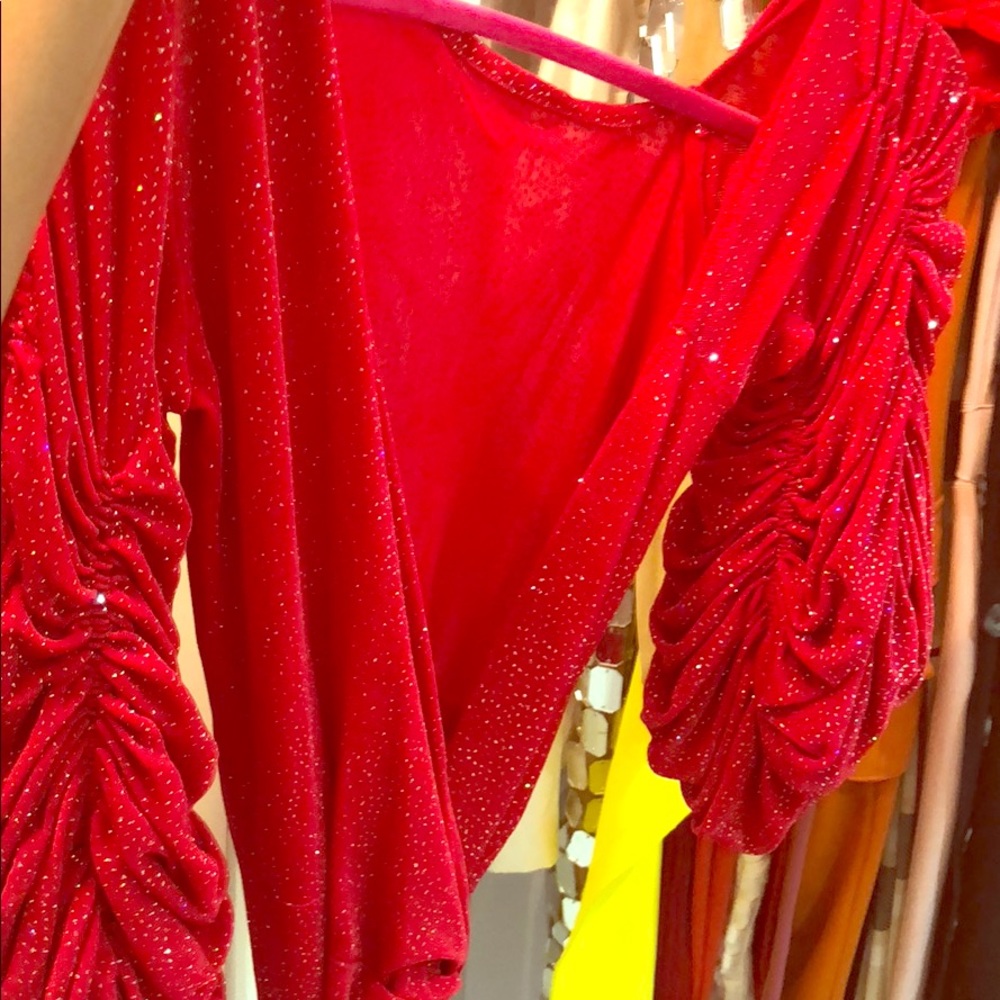 Long wrap dress